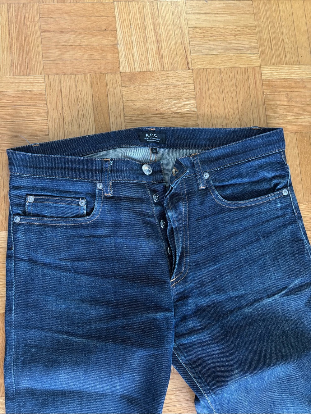 A.P.C. New Standard Indigo Raw Selvedge Jeans